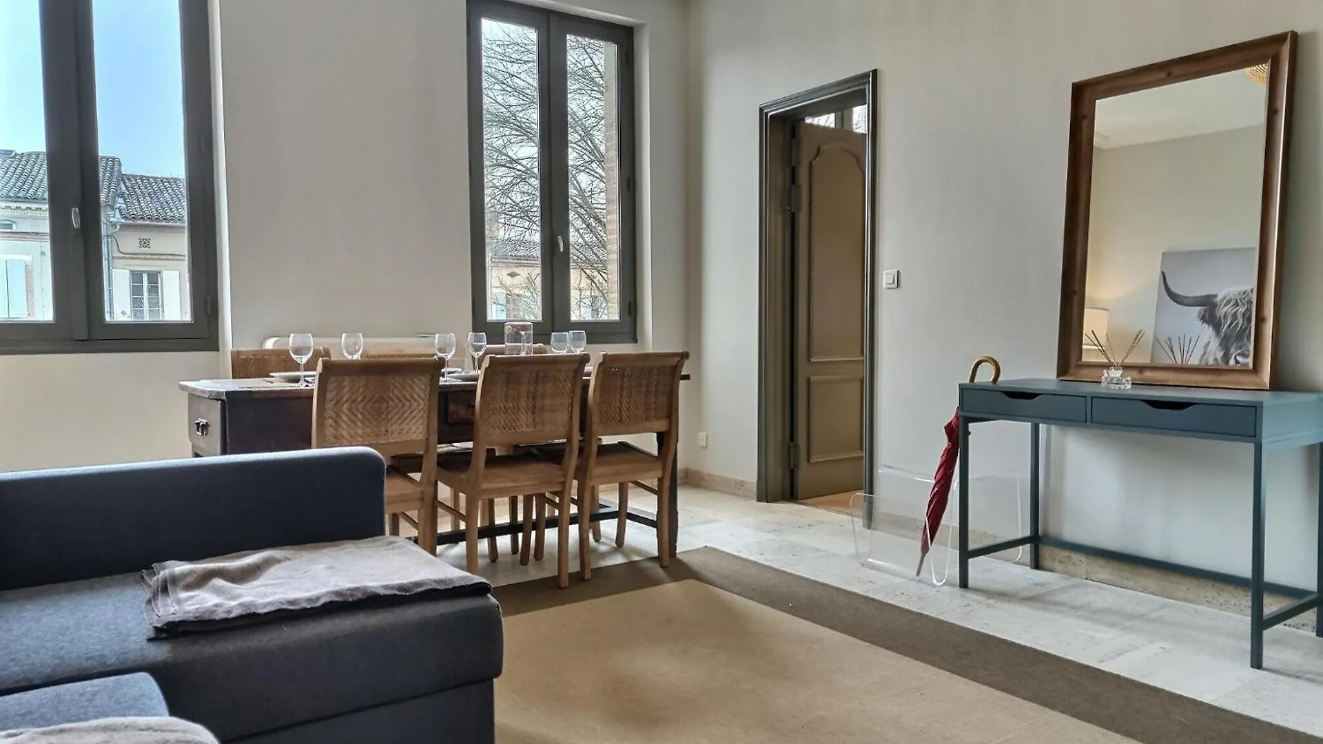 Le Cote Cour - Fibre - Clim - Centre-Ville ألبي